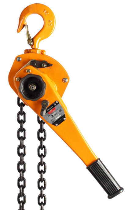 Manual Chain Lever Hoist , Heavy Load 2 Ton Chain Fall Hoist Block